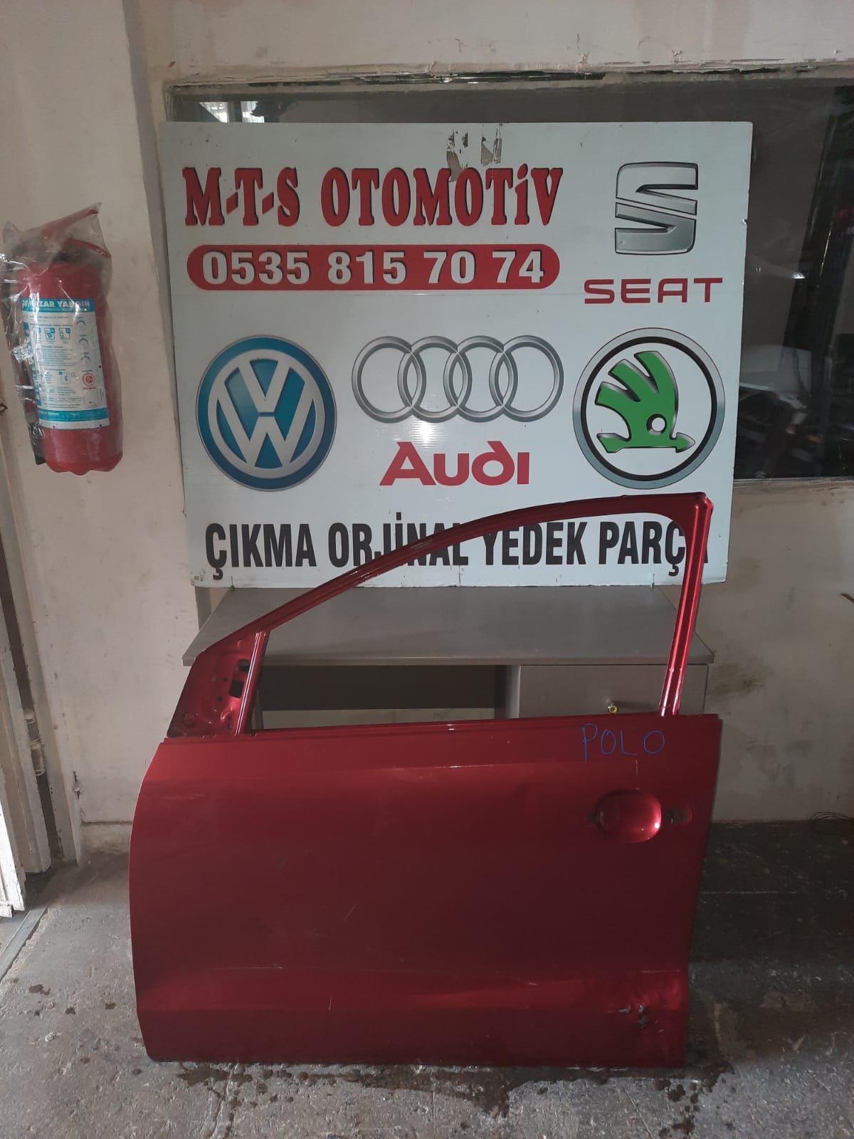 Volkswagen polo sol arka kapı